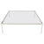 Large Oversize Square Chrome Stainless Steel Coffee Table For Sale - Image 11 of 11