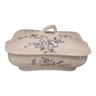 Vintage J&e Mayer Floral Tureen For Sale