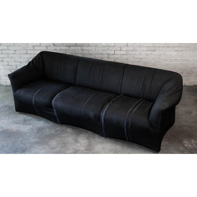 1970s Mario Bellini 'Tentazione' Three-Seater Sofa for Cassina For Sale - Image 9 of 15
