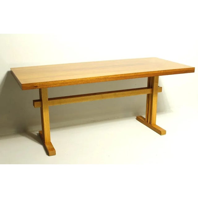 Mid-Century Modern Shedua Wood Coffee Table Model Horizon, 1970s For Sale - Image 3 of 11