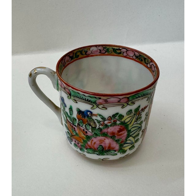 This listing features three vibrant, hand-painted Rose Medallion porcelain pieces from the early to mid-20th century....