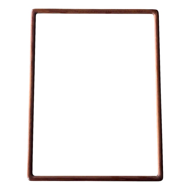 1970s Danish Teak Wood Art Frame For Sale