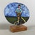 A sculptural ornament with a strong personality, ideal for enriching a material art collection or for stylishly decorating...