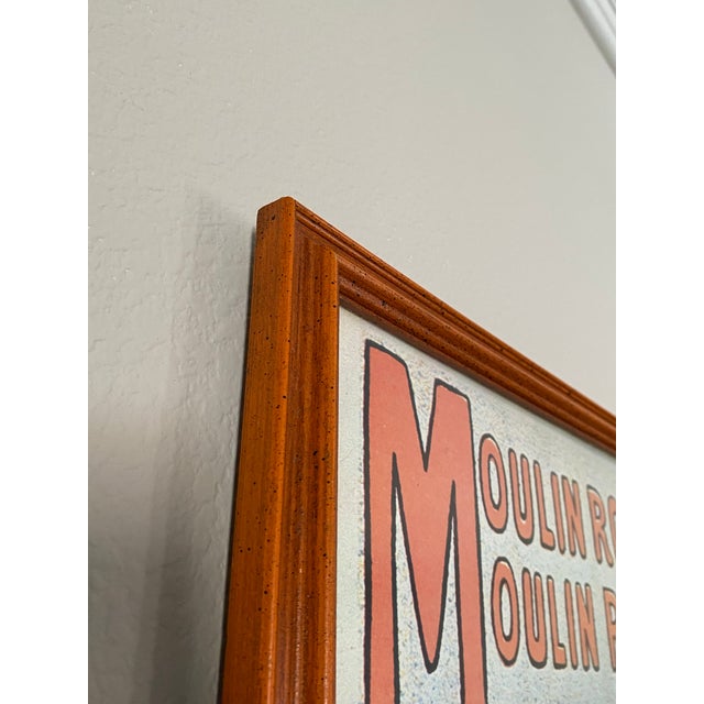 Elevate your space with this stunning, authentic mid-century reproduction of Henri de Toulouse-Lautrec’s 1891 masterpiece,...