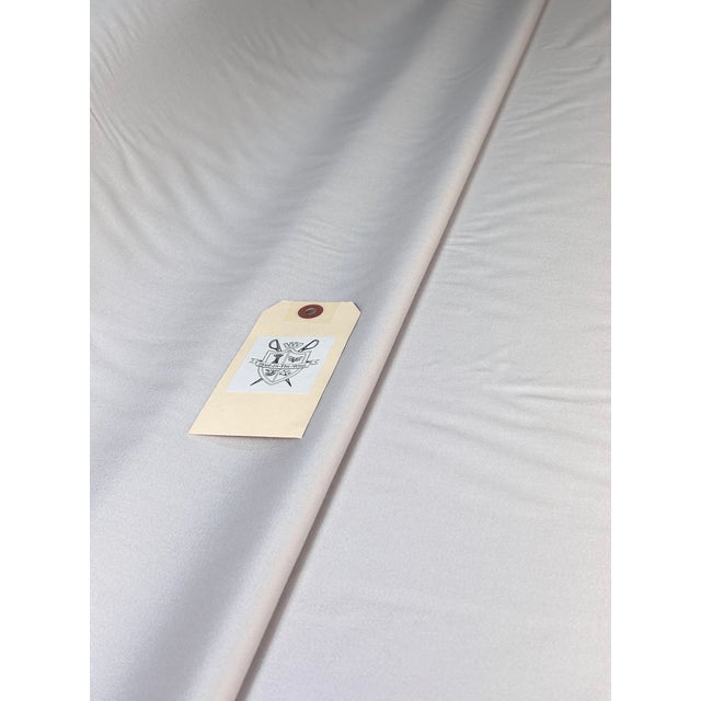 Contemporary European "Wool Satin” Fabric– 29 Yards For Sale - Image 3 of 4