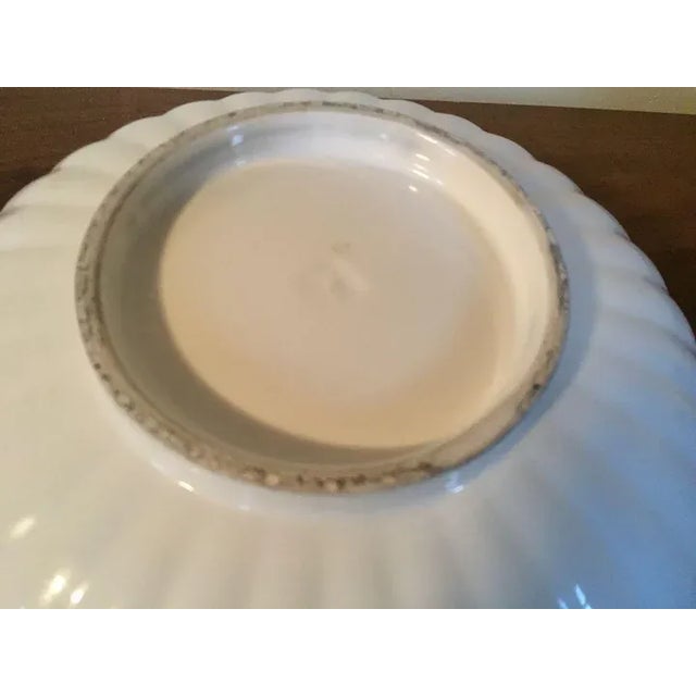 White 19th Century Chinese Blanc de Chine Porcelain Centerpiece Bowl For Sale - Image 8 of 11