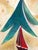 Green Jessica Simorte "Evergreen" Contemporary Colorful Abstract Mixed Media Interior Space Painting, 2022 For Sale - Image 8 of 9