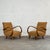 Art Deco H-410 Chairs by Jindřich Halabala for Up Závody, 1930, Set of 2 For Sale - Image 6 of 16