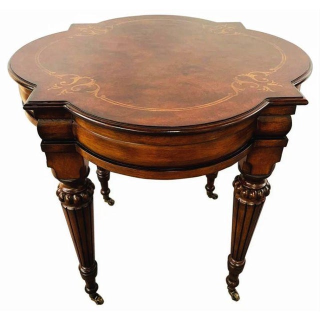 Elevate Your Home With This Premium Vintage Ethan Allen Tuscany Side Table. For Sale In Raleigh - Image 6 of 7