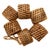 Wood Artifacts Rattan Oval Napkin Ring Set in Honey Brown - 6 Pieces For Sale - Image 7 of 7