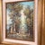 Signed Mid-Century European Impressionist Landscape Oil Painting in Gilt Frame For Sale - Image 12 of 12