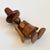 Vintage Handmade Wood Bear For Sale - Image 12 of 12