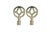 Brass Lamp Finials - a Pair For Sale - Image 4 of 4