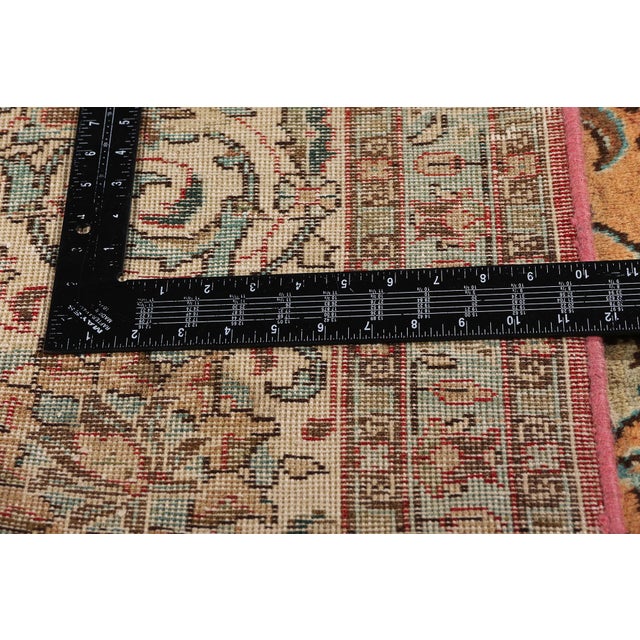 Textile Vintage Persian Tabriz Rug - 10'00 x 13'03 For Sale - Image 7 of 10