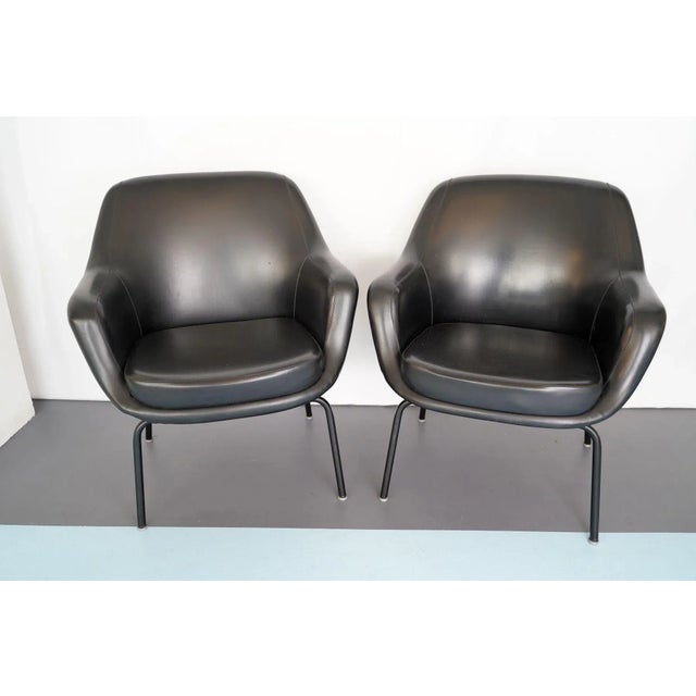 Italian Armchairs by Olli Mannermaa for Cassina, 1950s, Set of 2 For Sale - Image 9 of 9