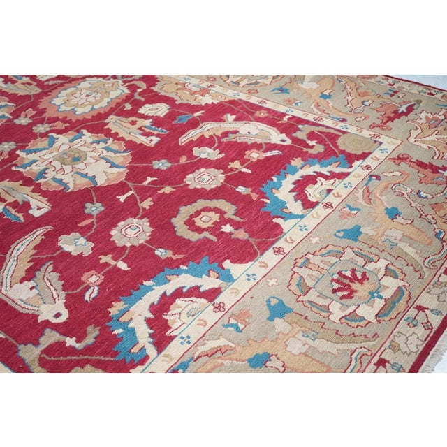 Sumak Rug 10' X 14' For Sale In New York - Image 6 of 10