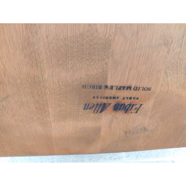 Ethan Allen Heirloom Nutmeg Captain Windsor Arm Chair 10-6531 For Sale - Image 14 of 14