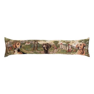 Country Dogs Draught Excluder - 90x20 Cm (36"x9") For Sale