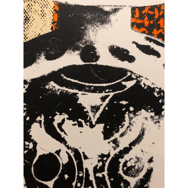 1980s Silkscreen Nyc Artist Edith Isaac-Rose For Sale - Image 4 of 7