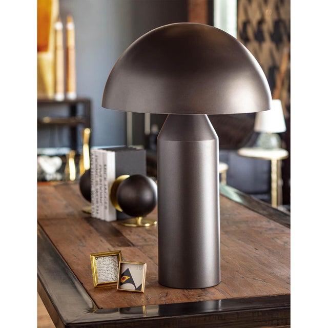 Boldly sculptural, the modern silhouette of the Apollo Table Lamp is uniquely striking. Like a piece of contemporary...
