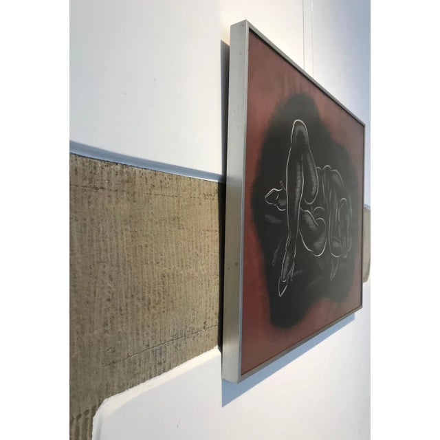 1980s Jean Blailé, The Woman Who Hides, 1980s, Chalk For Sale - Image 5 of 7