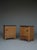 A rare pair of bedside cabinets or nightstands by the Dutch architect and furniture designer Henk Wouda (1885-1946). The...