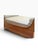 Antique Mahogany Inlaid Sleigh Bedframe for Daybed For Sale In Los Angeles - Image 6 of 8