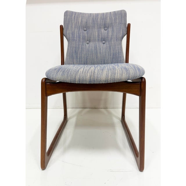 Vamdrup Stolefabrik Danish Modern Sculptural Dining Chairs, Set of 6 in Teak For Sale - Image 10 of 18