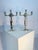 Jugendstil Candlesticks in Pewter by Achille Gamba from Hille, 1920, Set of 2 For Sale - Image 12 of 13