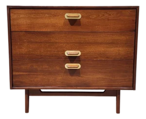 Mid-Century Modern 3-Drawer Chest by Jens Risom