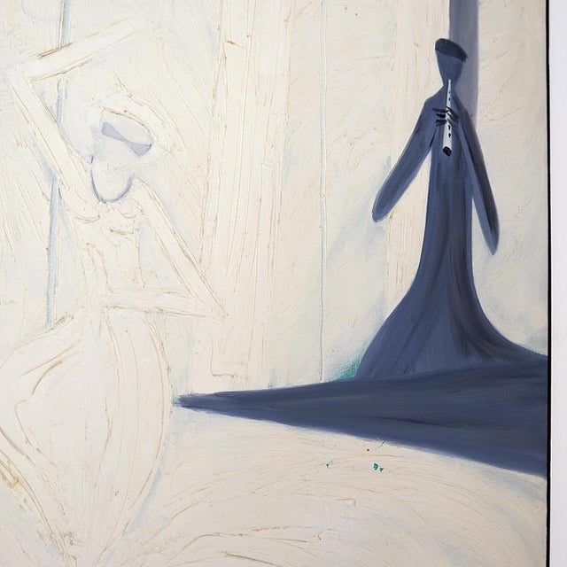 R.Londot, The Dance of Time, Painting on Canvas, Belgium For Sale - Image 10 of 16