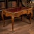 Vintage French Louis XV–Style Leather-Top Ladies’ Writing Desk For Sale - Image 13 of 14