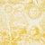 Renaissance Sample - Schumacher X Johnson Hartig Modern Toile Fabric in Yellow For Sale - Image 3 of 3
