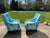 Lee Jofa Custom Wingback Chairs, a Pair For Sale - Image 4 of 11