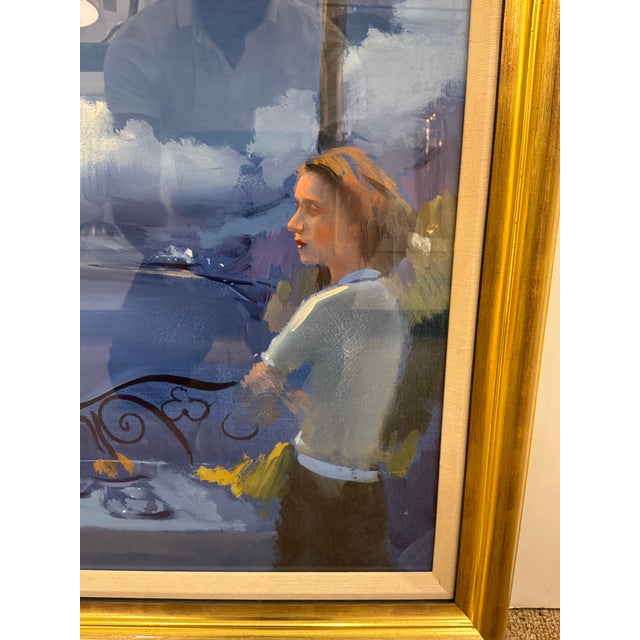 2020s Soicher Marin - Alan Kingsbury Aegean Giclee Framed. For Sale - Image 5 of 6