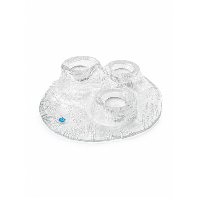 Art Glass Candleholder from Meri Lasi, 1970s For Sale - Image 6 of 6