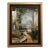 Dennis Carney Original Conservatory Interior Painting, Framed, 48" X 35.5" For Sale