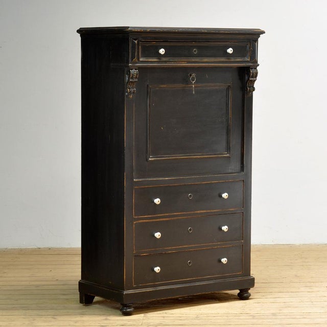 Antique Secretary Desk, 1900s For Sale - Image 16 of 16