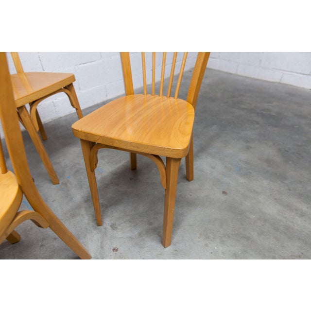 1980s Model 153 Bistro Chairs from Baumann, 1981, Set of 4 For Sale - Image 5 of 18