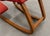 Wood Mid Century Modern Westnofa Balans Variable Kneeling Chair – Original Norwegian Ergonomic Bentwood Chair in Red Upholstery For Sale - Image 7 of 8