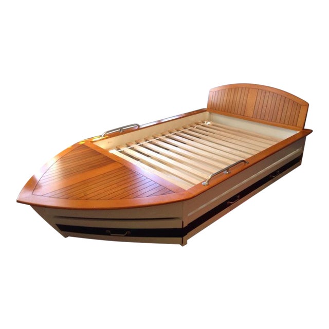 Bayside Furnishings Lajolla Boat Form Children S Bed Chairish