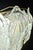 1970s Large Murano Glass Rainbow Leaves Chandelier For Sale - Image 6 of 13