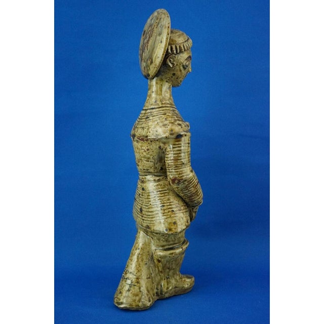 André Rozay, Saint Francis, La Borne, 20th Century, Ceramic For Sale - Image 4 of 18