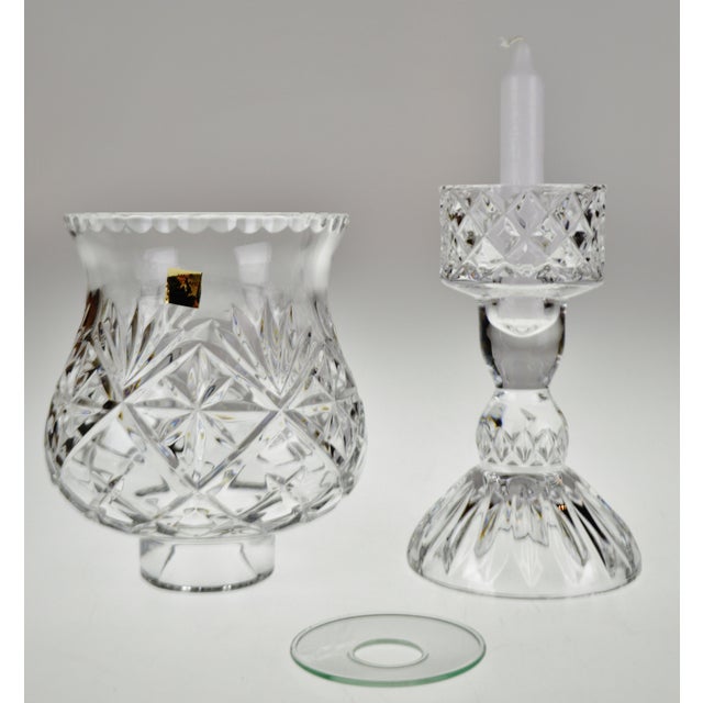 Vintage Polish Hand Cut Leaded Crystal Candle Holder Chairish
