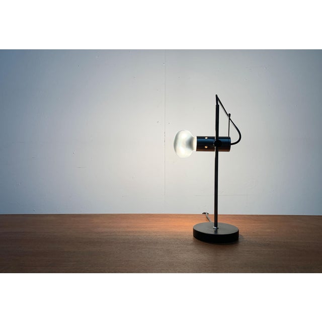 Mid-Century Modern Italian Model 251 Table Lamp by Tito Agnoli for Oluce, 1950s For Sale - Image 3 of 18