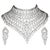 Modern Natural Diamond Necklace & Earring Suite With 135.87 Ct Diamond in 18k Gold For Sale - Image 3 of 6
