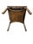 Paint Vintage Painted Tavern Americana Poker Card Game Table For Sale - Image 7 of 17