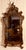 Large elaborately carved gilt Rococo walnut Venetian wall mirror