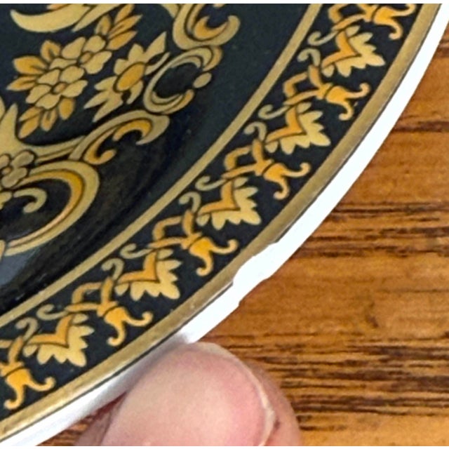 Baroque Versace Medusa Red Espresso Cups and Saucers - Set of 6 For Sale - Image 16 of 16