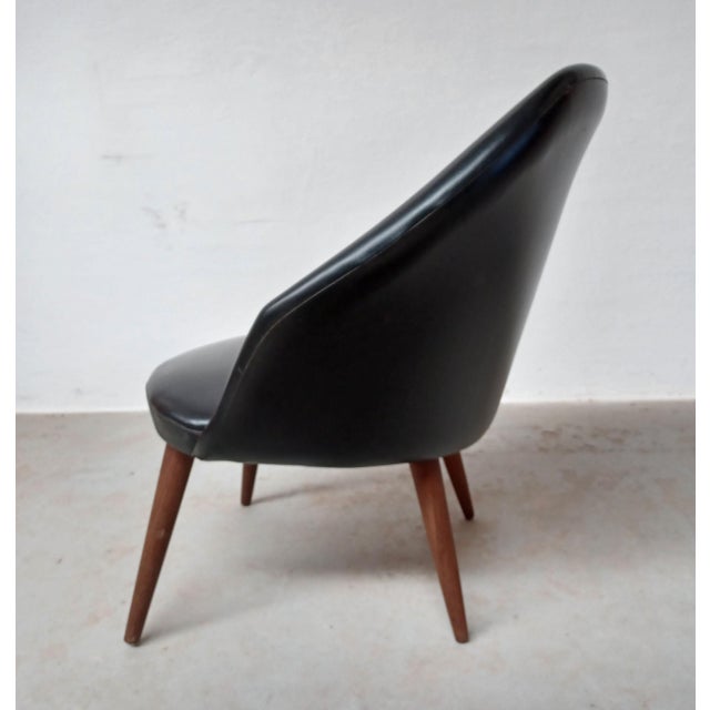 Wood Set of Lounge Chairs by Ejvind Johansson, Restored with Customizable Reupholstery, 1960s For Sale - Image 7 of 15